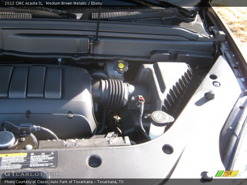 Medium Brown Metallic / Ebony 2012 GMC Acadia SL