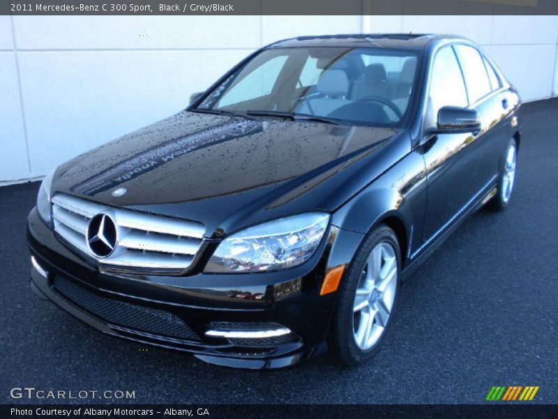 Black / Grey/Black 2011 Mercedes-Benz C 300 Sport