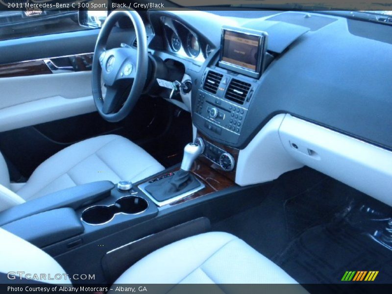 Black / Grey/Black 2011 Mercedes-Benz C 300 Sport