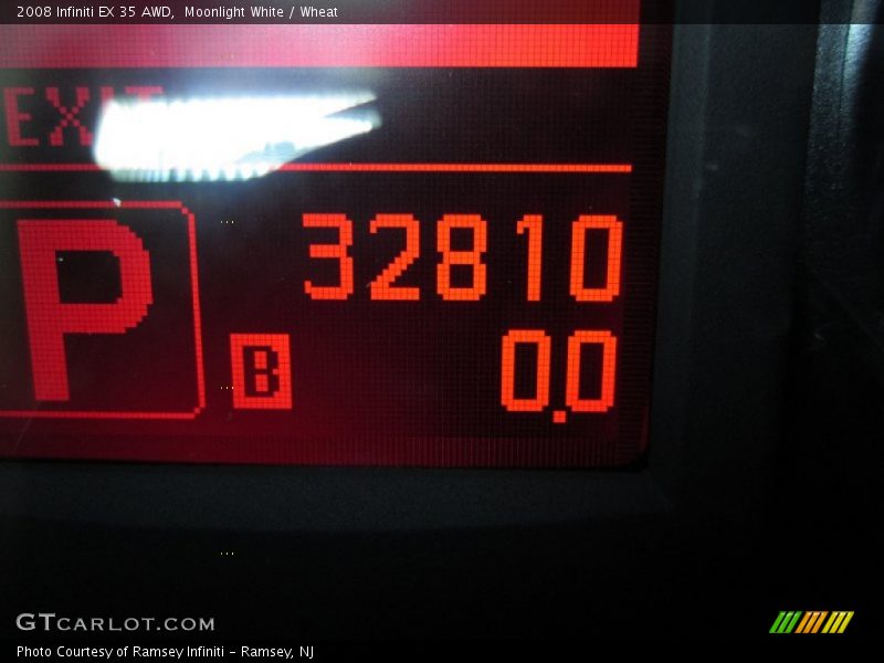 Moonlight White / Wheat 2008 Infiniti EX 35 AWD