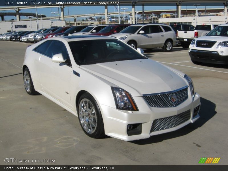 Front 3/4 View of 2012 CTS -V Coupe