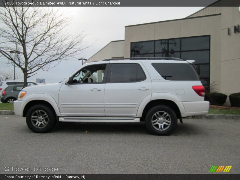 Natural White / Light Charcoal 2005 Toyota Sequoia Limited 4WD