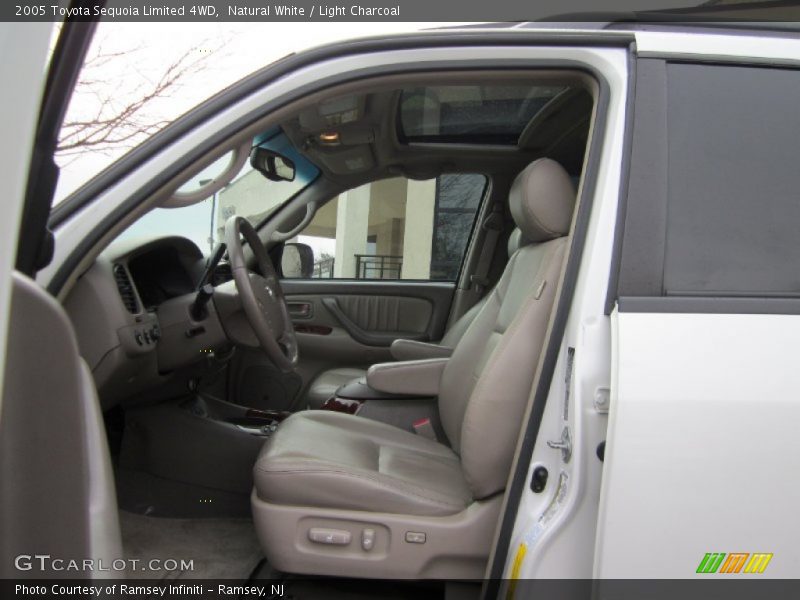 Natural White / Light Charcoal 2005 Toyota Sequoia Limited 4WD