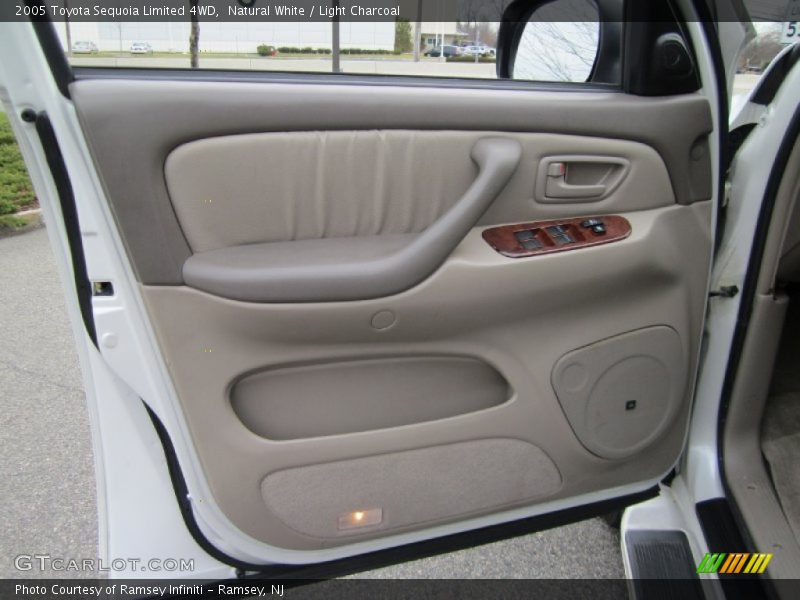 Natural White / Light Charcoal 2005 Toyota Sequoia Limited 4WD