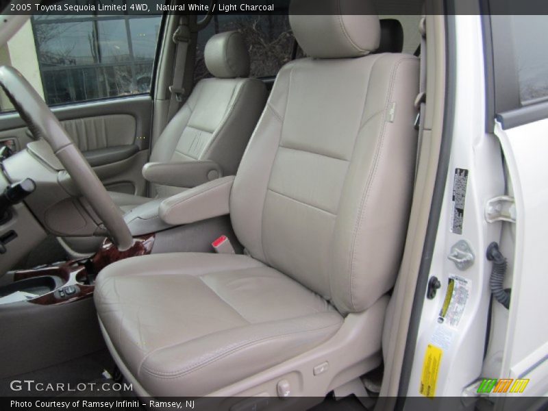 Natural White / Light Charcoal 2005 Toyota Sequoia Limited 4WD