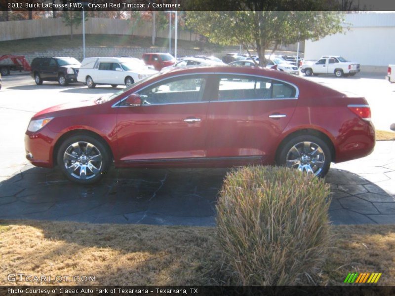 Crystal Red Tintcoat / Cashmere 2012 Buick LaCrosse FWD