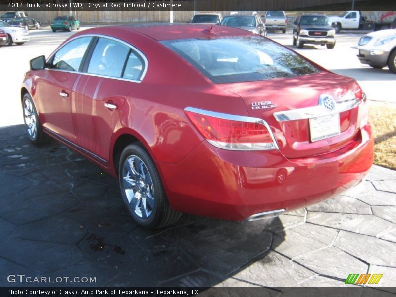 Crystal Red Tintcoat / Cashmere 2012 Buick LaCrosse FWD
