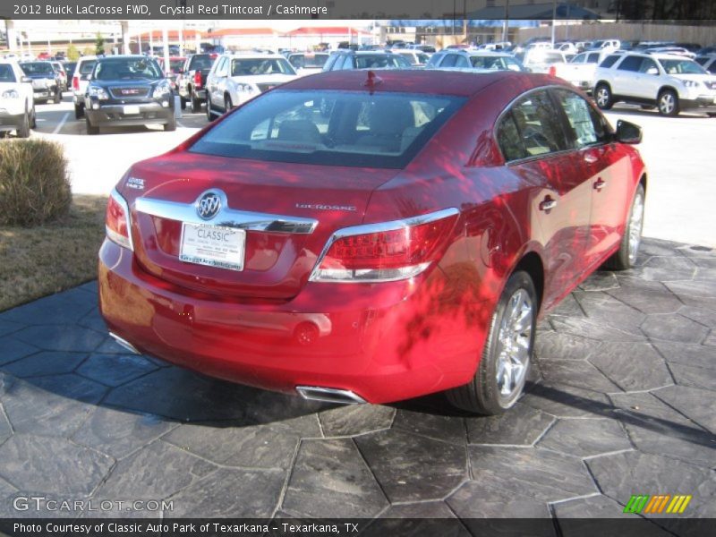 Crystal Red Tintcoat / Cashmere 2012 Buick LaCrosse FWD