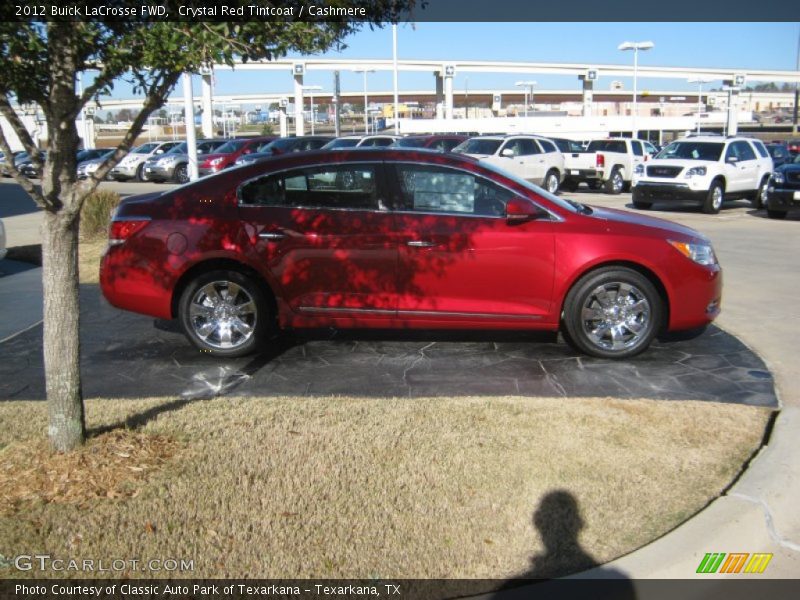 Crystal Red Tintcoat / Cashmere 2012 Buick LaCrosse FWD