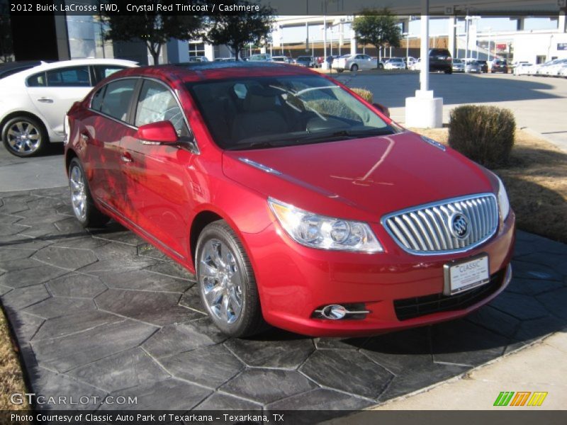 Crystal Red Tintcoat / Cashmere 2012 Buick LaCrosse FWD