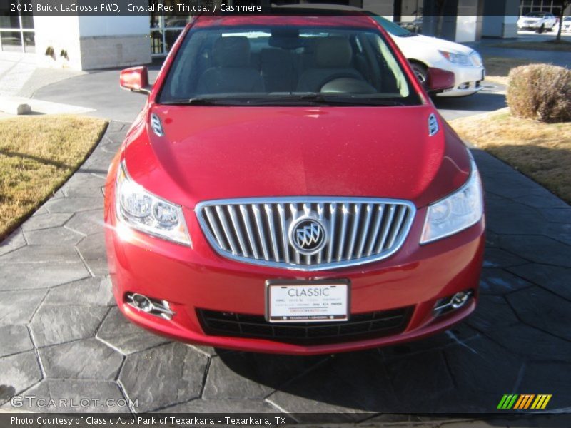 Crystal Red Tintcoat / Cashmere 2012 Buick LaCrosse FWD