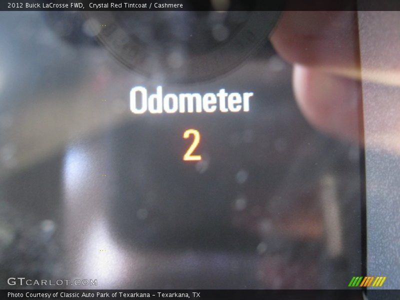Crystal Red Tintcoat / Cashmere 2012 Buick LaCrosse FWD