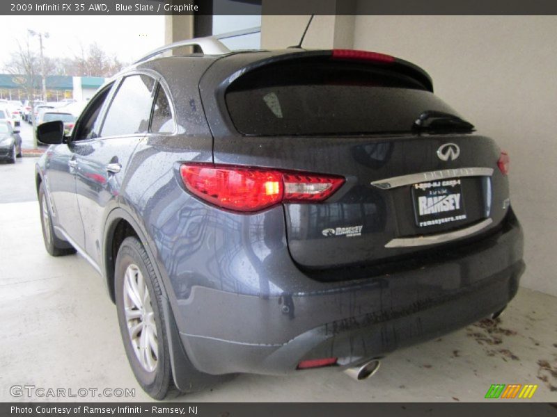 Blue Slate / Graphite 2009 Infiniti FX 35 AWD