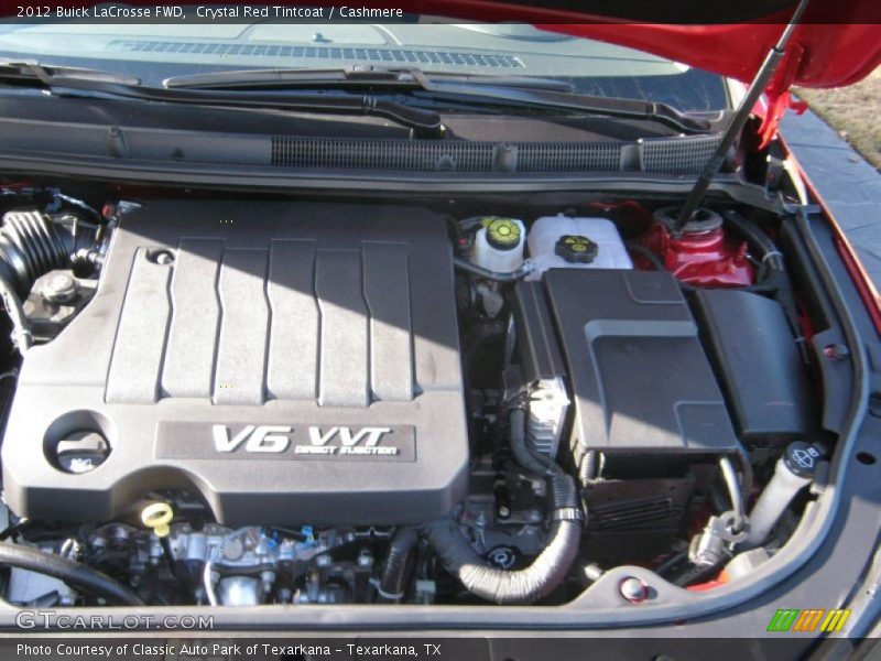 Crystal Red Tintcoat / Cashmere 2012 Buick LaCrosse FWD