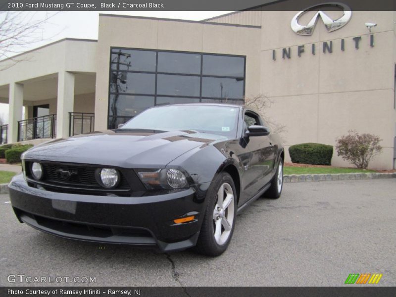 Black / Charcoal Black 2010 Ford Mustang GT Coupe