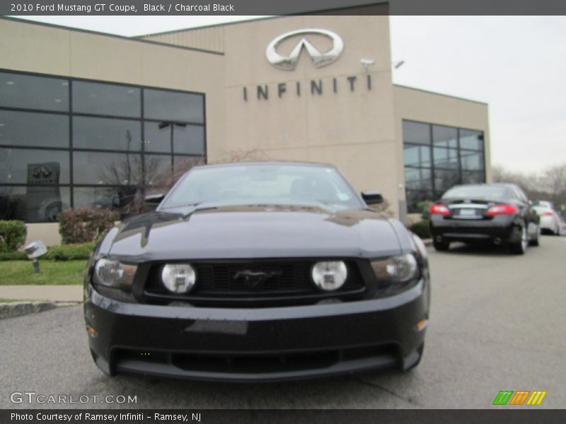 Black / Charcoal Black 2010 Ford Mustang GT Coupe