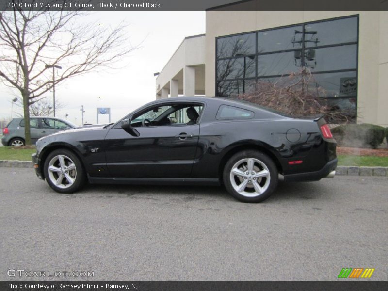 Black / Charcoal Black 2010 Ford Mustang GT Coupe