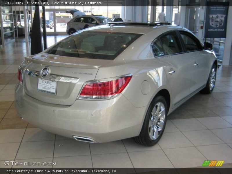 Gold Mist Metallic / Cashmere 2012 Buick LaCrosse FWD