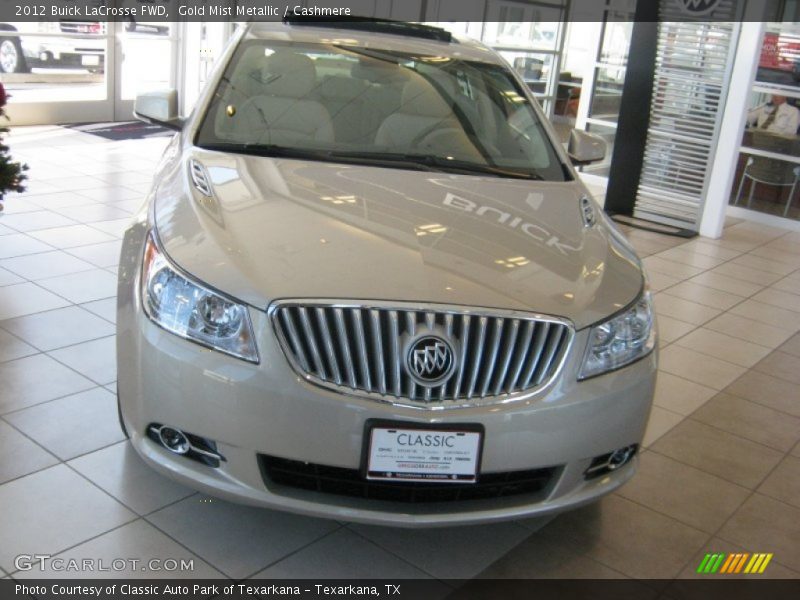 Gold Mist Metallic / Cashmere 2012 Buick LaCrosse FWD