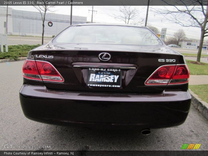 Black Garnet Pearl / Cashmere 2005 Lexus ES 330