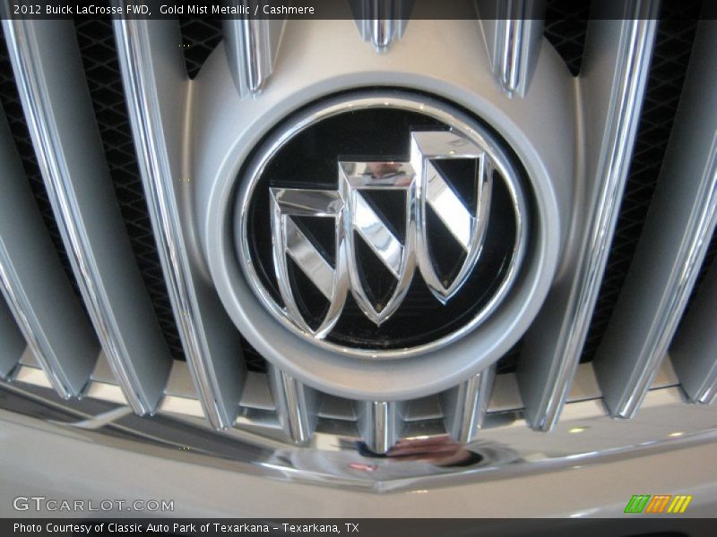 Gold Mist Metallic / Cashmere 2012 Buick LaCrosse FWD