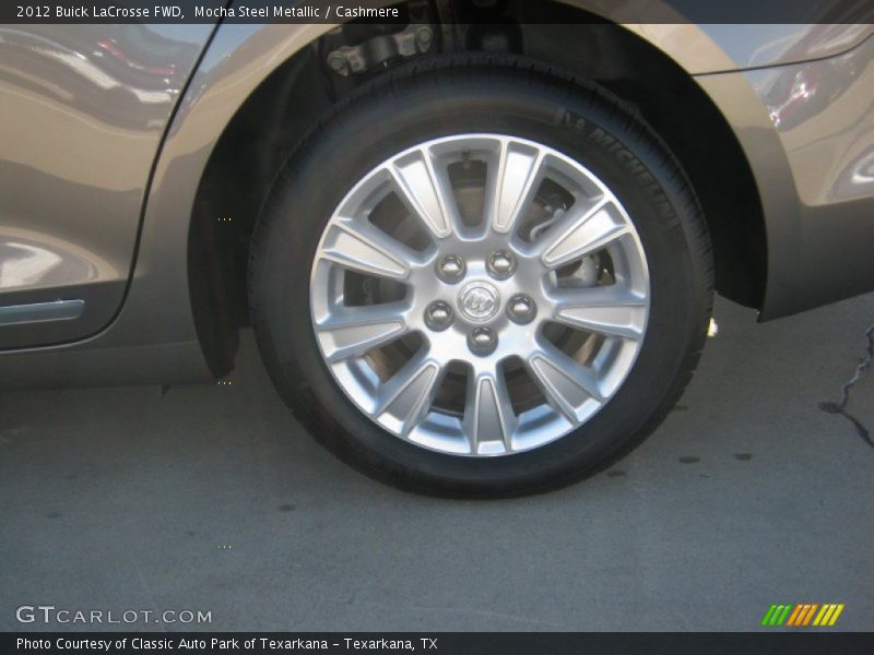 Mocha Steel Metallic / Cashmere 2012 Buick LaCrosse FWD