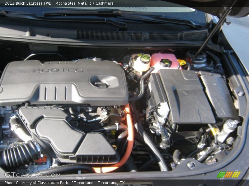  2012 LaCrosse FWD Engine - 2.4 Liter SIDI DOHC 16-Valve VVT 4 Cylinder Gasoline/eAssist Electric Motor