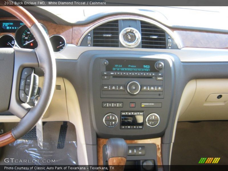 White Diamond Tricoat / Cashmere 2012 Buick Enclave FWD