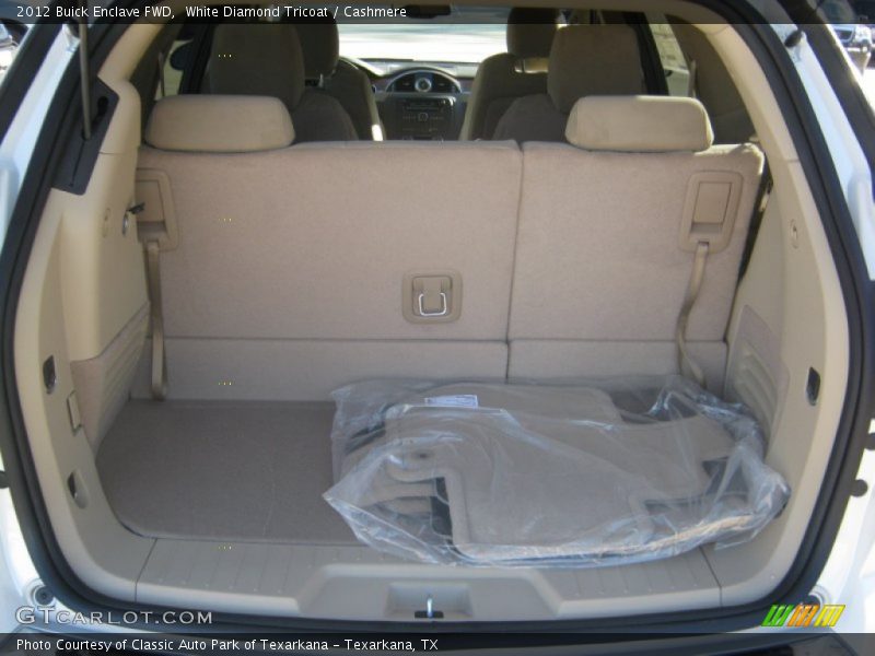 White Diamond Tricoat / Cashmere 2012 Buick Enclave FWD