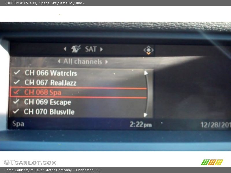 Space Grey Metallic / Black 2008 BMW X5 4.8i