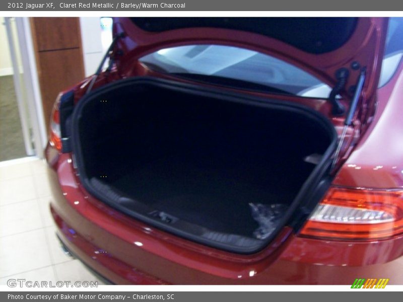 Claret Red Metallic / Barley/Warm Charcoal 2012 Jaguar XF