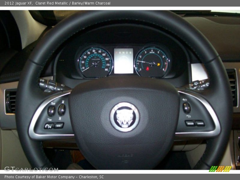 Claret Red Metallic / Barley/Warm Charcoal 2012 Jaguar XF