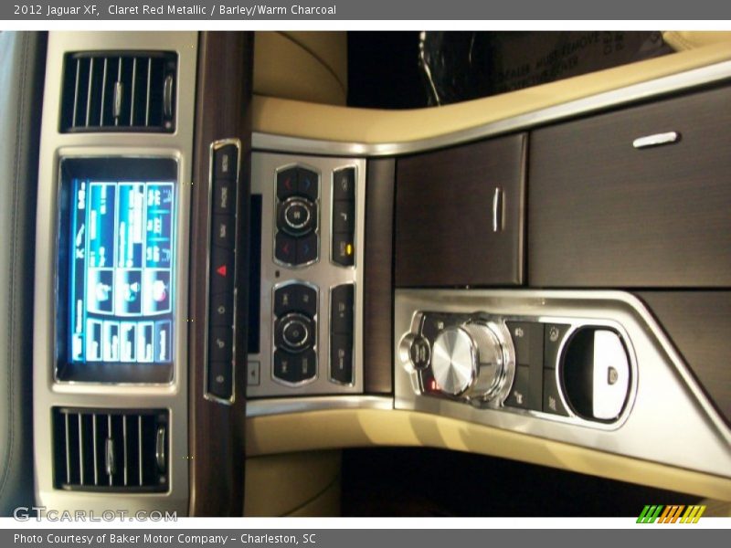 Claret Red Metallic / Barley/Warm Charcoal 2012 Jaguar XF