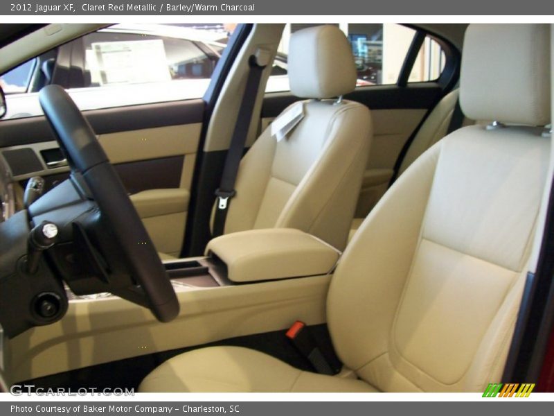 Claret Red Metallic / Barley/Warm Charcoal 2012 Jaguar XF