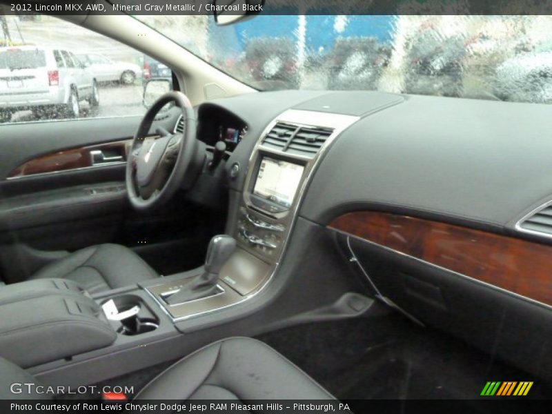 Mineral Gray Metallic / Charcoal Black 2012 Lincoln MKX AWD