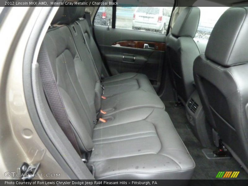 Mineral Gray Metallic / Charcoal Black 2012 Lincoln MKX AWD