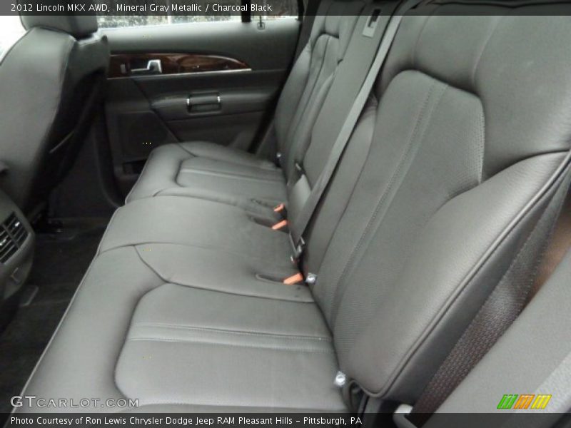 Mineral Gray Metallic / Charcoal Black 2012 Lincoln MKX AWD