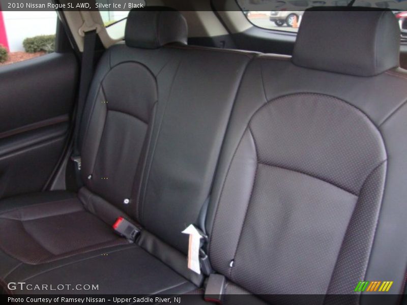 Silver Ice / Black 2010 Nissan Rogue SL AWD