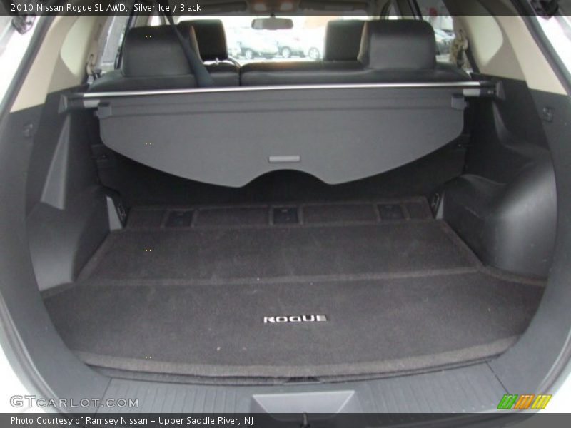 Silver Ice / Black 2010 Nissan Rogue SL AWD