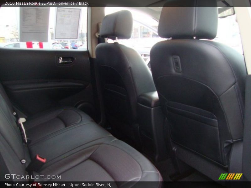 Silver Ice / Black 2010 Nissan Rogue SL AWD