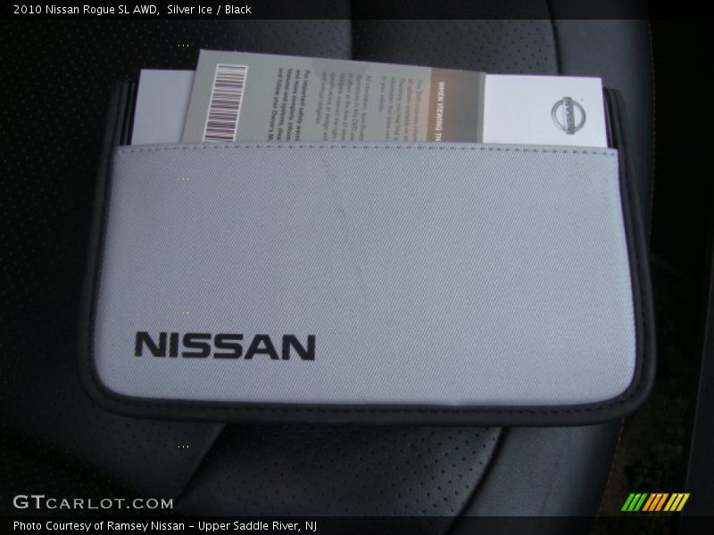 Silver Ice / Black 2010 Nissan Rogue SL AWD