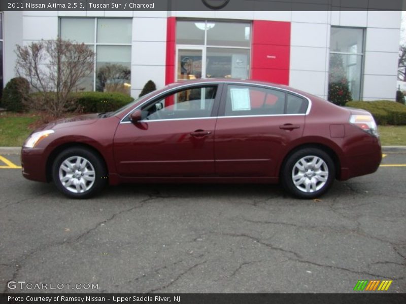 Tuscan Sun / Charcoal 2011 Nissan Altima 2.5 S