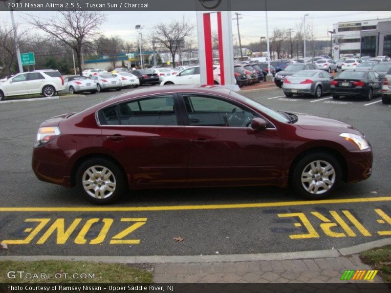 Tuscan Sun / Charcoal 2011 Nissan Altima 2.5 S