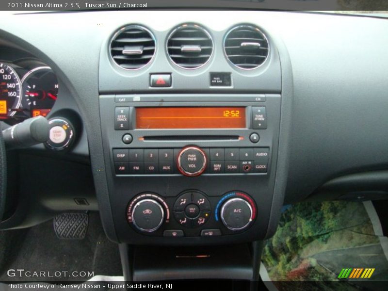 Tuscan Sun / Charcoal 2011 Nissan Altima 2.5 S