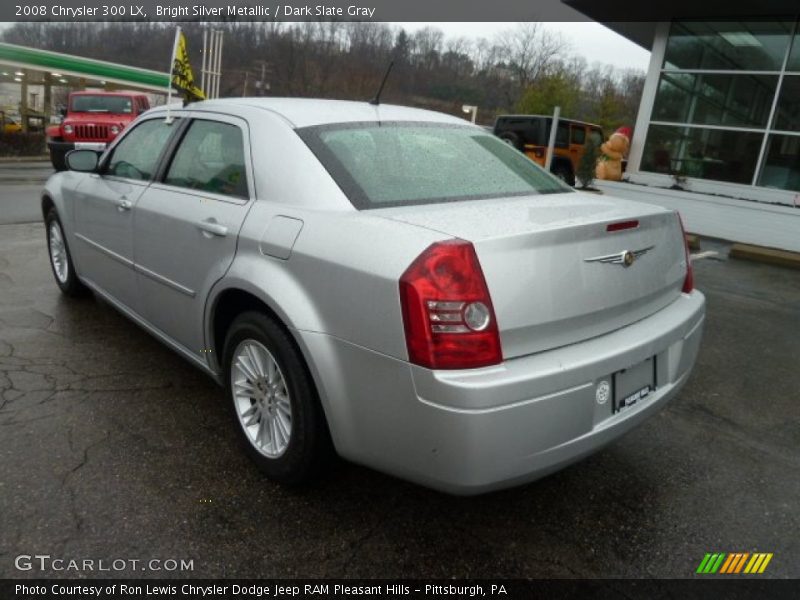 Bright Silver Metallic / Dark Slate Gray 2008 Chrysler 300 LX