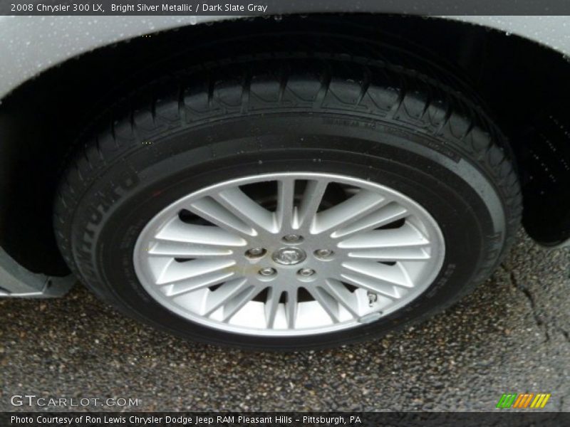 Bright Silver Metallic / Dark Slate Gray 2008 Chrysler 300 LX