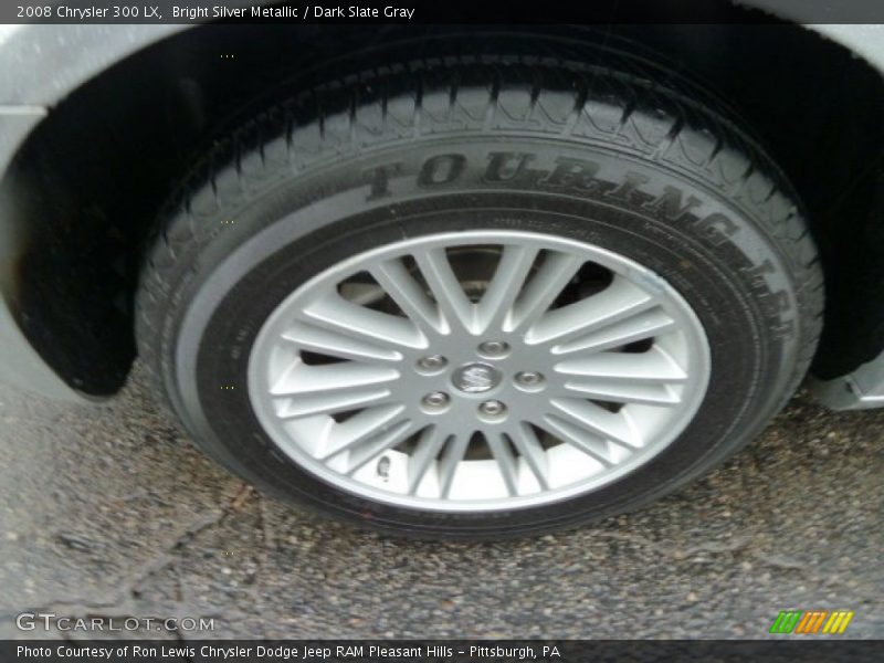 Bright Silver Metallic / Dark Slate Gray 2008 Chrysler 300 LX