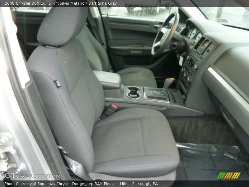 Bright Silver Metallic / Dark Slate Gray 2008 Chrysler 300 LX
