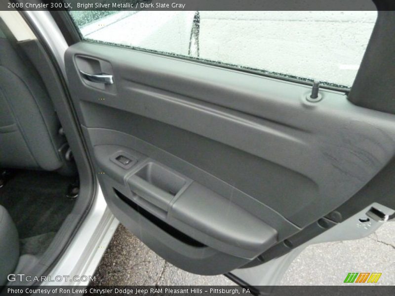 Bright Silver Metallic / Dark Slate Gray 2008 Chrysler 300 LX