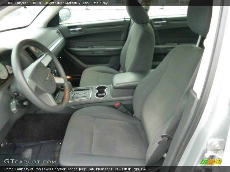 Bright Silver Metallic / Dark Slate Gray 2008 Chrysler 300 LX